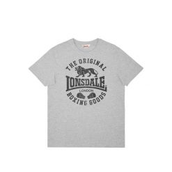 T-shirt Lonsdale Grinton. Czarne t-shirty męskie Lonsdale, m, bez wzorów, z bawełny, bez kołnierzyka. Za 137.50 zł.