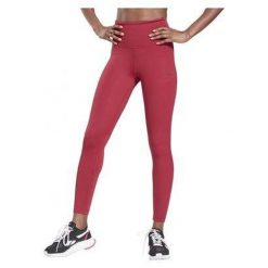 Legginsy Reebok TS Lux Perform Perf, Kobiety. Czerwone legginsy damskie Reebok, xs, bez wzorów, z nylonu. Za 290.00 zł.