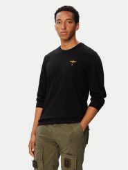 Aeronautica Militare Longsleeve 262TS2390UJ00372 Czarny Regular Fit. Czarne bluzki z długim rękawem męskie Aeronautica Militare, m, bez wzorów, z bawełny, bez kołnierzyka. Za 239.99 zł.