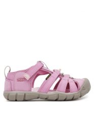 Keen Sandały Seacamp Ii Cnx C 1030767 Różowy. Czerwone sandały dziewczęce Keen, z materiału, bez zapięcia. Za 159.99 zł.