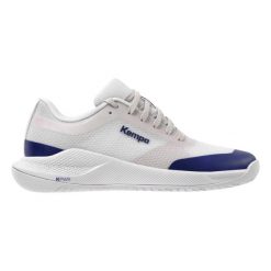 Damskie buty halowe Kempa Kourtfly Two. Białe obuwie sportowe damskie Kempa, bez wzorów, do piłki ręcznej. Za 390.00 zł.