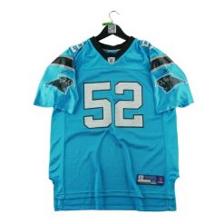 Second life - Koszulka męska Reebok NFL Carolina Panthers - Stan bardzo dobry. Niebieskie koszulki sportowe męskie Reebok, m, bez wzorów, bez kołnierzyka, bez ramiączek, do piłki nożnej. Za 170.36 zł.