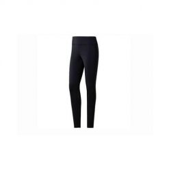Spodnie sportowe damskie Reebok Wor PP Tight. Czarne spodnie sportowe damskie Reebok, xs, bez wzorów, ze skóry, na fitness i siłownię. Za 171.89 zł.
