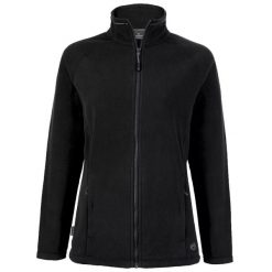 Bluza Polarowa Damska Expert Miska 200. Czarne bluzy sportowe damskie Craghoppers, bez wzorów, z polaru, bez kaptura, trekkingowe. Za 169.99 zł.