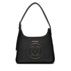 Torebka LOVE MOSCHINO. Czarne torebki do ręki damskie Love Moschino, bez wzorów, klasyczne, bez dodatków. Za 609.99 zł.