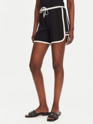 Liu Jo Sport Szorty materiałowe TA5095 MS022 Czarny Regular Fit. Czarne szorty sportowe damskie Liu Jo Sport, xs, bez wzorów, z materiału, sportowe. Za 339.99 zł.