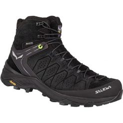 Buty Trekkingowe Męskie Salewa Alp Trainer 2 Mid Gtx. Czarne trekkingi męskie Salewa, wspinaczkowe, gore-tex. Za 1,094.80 zł.