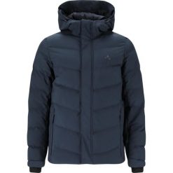 Kurtka narciarska Whistler Cheno. Niebieskie kurtki snowboardowe męskie Whistler, m, bez wzorów, bez kaptura, narciarskie. W wyprzedaży za 434.99 zł.