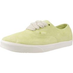 Buty VANS AUTHENTIC LOWPRO FAT L Zielony. Zielone trampki i tenisówki damskie Vans, bez wzorów, z tkaniny, bez zapięcia. Za 261.99 zł.