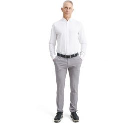 Koszula Abacus Hillside. Białe koszule męskie Abacus, xl, bez wzorów, z bawełny, klasyczne, bez kołnierzyka, bez ramiączek. Za 396.00 zł.