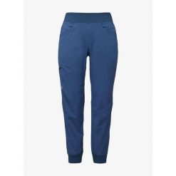 Spodnie wspinaczkowe damskie Black Diamond Technician Jogger Pants. Niebieskie spodnie materiałowe damskie Black Diamond, xs, bez wzorów, wspinaczkowe. W wyprzedaży za 357.65 zł.