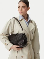 Balagan Torebka ROFE L Brązowy. Brązowe torebki do ręki damskie BALAGAN, bez wzorów, ze skóry, bez dodatków. Za 999.99 zł.