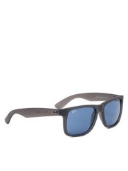Ray-Ban Okulary przeciwsłoneczne Justin Classic 0RB4165 687380 Granatowy. Niebieskie okulary przeciwsłoneczne męskie Ray-Ban. Za 609.99 zł.