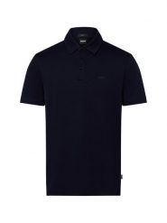 BOSS koszulka polo - Palosh Mężczyźni Bawełna niebieski, XL. Niebieskie koszulki polo męskie Boss, m, bez wzorów, z bawełny, bez kołnierzyka, bez ramiączek. Za 479.95 zł.