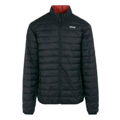 Kurtka puchowa Regatta Hillpack II. Czarne kurtki sportowe męskie Regatta, m, bez wzorów, z poliamidu, trekkingowe. Za 159.99 zł.
