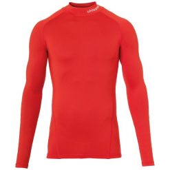 Koszulka kompresyjna Uhlsport Distinction Pro Baselayer. Białe koszulki sportowe męskie Uhlsport, m, bez wzorów, bez kołnierzyka, bez ramiączek, do piłki nożnej. Za 165.50 zł.