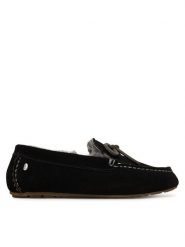 EMU Australia Mokasyny Sandrine W13211 Czarny. Czarne mokasyny damskie Emu Australia, ze skóry. Za 429.99 zł.