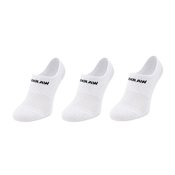 Skarpety męskie BOXRAW Trainer 3. Białe skarpety męskie BOXRAW, bez wzorów, z bawełny. Za 59.99 zł.