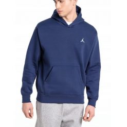 Bluza na co dzień męska NIKE JORDAN BROOKLYN FLEECE z kapturem. Niebieskie bluzy męskie Jordan, m, bez wzorów, z kapturem. Za 315.00 zł.