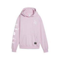 Bluza damska z kapturem Puma x Sophia Chang Graphic. Fioletowe bluzy damskie Puma, l, z aplikacjami, z bawełny, z kapturem. Za 490.00 zł.