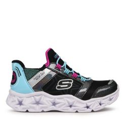 Sneakersy Skechers. Niebieskie trampki i tenisówki chłopięce Skechers, bez wzorów, bez zapięcia. Za 179.99 zł.
