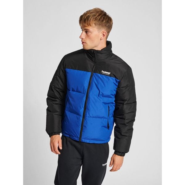 Kurtka puchowa Hummel GC Nicky. Niebieskie kurtki męskie Hummel, xl, bez wzorów, z polaru, bez kaptura. Za 364.95 zł.
