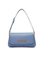 LOVE MOSCHINO Torebka JC4058PP1PLO0700 Niebieski. Niebieskie torebki do ręki damskie Love Moschino, bez wzorów, ze skóry, bez dodatków. Za 749.99 zł.