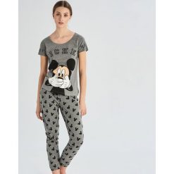 Dwuczęściowa piżama Mickey Mouse - Jasny szar. Piżamy damskie Sinsay. Za 69.99 zł.
