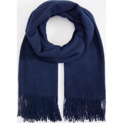 Szal z wełną - Granatowy. Szaliki i chusty damskie marki Reserved. Za 149.99 zł.