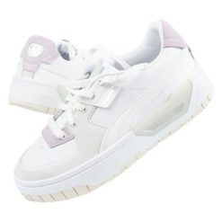 Buty sportowe Puma Cali Dream 383112 02 białe. Białe obuwie sportowe damskie bez wzorów, z materiału. Za 551.82 zł.