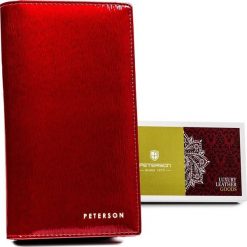 Peterson Elegancki portfel damski na magnes Peterson NoSize. Portfele damskie Peterson, bez wzorów. Za 216.79 zł.