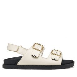 Sandały Geox. Sandały dziewczęce Geox, bez zapięcia. Za 249.99 zł.