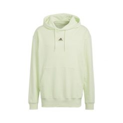 Bluza męska adidas Essentials FeelVivid Cotton Hoodie. Zielone bluzy męskie Adidas, m, bez wzorów, z bawełny, bez kaptura. Za 180.99 zł.