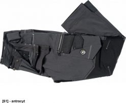 CERVA NEURUM PERFORMANCE spodnie - męskie spodnie robocze, elastyczny materiał TrifibetexPRO, 6 kieszeni, odblaski - antracyt 56. Spodnie materiałowe męskie CERVA, m, bez wzorów, z materiału. Za 273.84 zł.