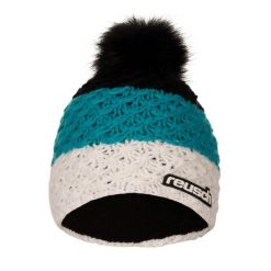 Czapka Reusch Aiden. Białe czapki i kapelusze damskie Reusch, na zimę, bez wzorów, z polaru, eleganckie. Za 194.00 zł.