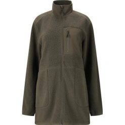 Damski długi polar Whistler Felis Teddy. Czarne bluzy sportowe damskie Whistler, bez wzorów, z polaru, bez kaptura, narciarskie. Za 263.50 zł.