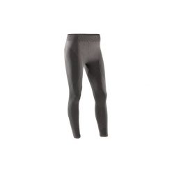Legginsy do jogi 7/8 YOGA+ damskie. Brązowe legginsy damskie DOMYOS, z elastanu. W wyprzedaży za 44.99 zł.