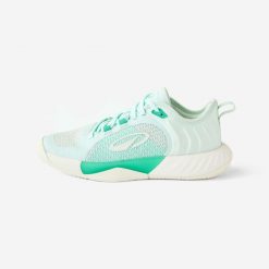 Buty tenisowe damskie Kuikma Unrupt Team na każdą nawierzchnię Komfort. Białe obuwie sportowe damskie KUIKMA, bez wzorów, z kauczuku, tenisowe. Za 299.99 zł.