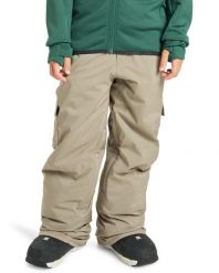Spodnie do sportów zimowych techniczne dla Chłopców PORTER. Czarne spodnie sportowe dla chłopców Quiksilver, bez wzorów, z materiału, klasyczne, narciarskie. Za 593.50 zł.