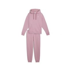 Damski dres z polaru Loungewear PUMA. Czerwone obuwie sportowe damskie Puma, bez wzorów, z dresówki, na fitness i siłownię. Za 349.00 zł.