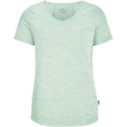 Koszulka damska Killtec KOS 55 WMN TSHRT. Zielone koszulki sportowe damskie KILLTEC, bez wzorów, bez kołnierzyka, bez ramiączek. W wyprzedaży za 70.00 zł.