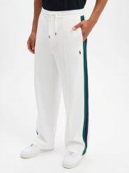 Polo Ralph Lauren spodnie do biegania Mężczyźni biały, XXL. Białe spodnie sportowe męskie Polo Ralph Lauren, m, bez wzorów, z bawełny, do biegania. Za 769.95 zł.