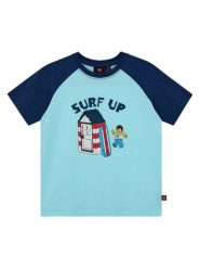 LEGO T-Shirt Taffy 313 12011472 Niebieski Regular Fit. Niebieskie t-shirty dla chłopców LEGO, bez wzorów, z bawełny, bez ramiączek. Za 99.99 zł.