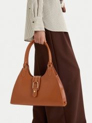 Beverly Hills Polo Club Torebka CEO-BHPC-C-012-09 Brązowy. Brązowe torebki do ręki damskie Beverly Hills Polo Club, bez wzorów, z materiału, bez dodatków. Za 191.99 zł.