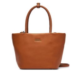 Torebka Tommy Hilfiger. Brązowe torebki do ręki damskie Tommy Hilfiger, bez wzorów, klasyczne, bez dodatków. Za 849.99 zł.