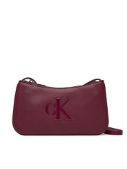 Calvin Klein Torebka Bold Ck Mini Bag LV04F1125G Różowy. Czerwone torebki do ręki damskie Calvin Klein, bez wzorów, ze skóry, bez dodatków. Za 289.99 zł.