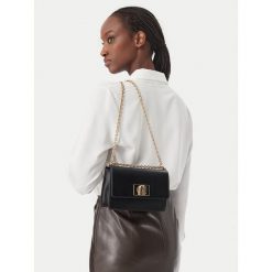 Torebka Furla. Czarne torebki do ręki damskie Furla, bez wzorów, bez dodatków. Za 1,559.00 zł.