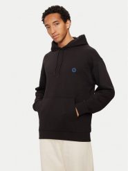 Hugo Bluza Nottyo 50522381 Czarny Regular Fit. Czarne bluzy męskie Hugo, m, bez wzorów, z bawełny, bez kaptura. Za 309.99 zł.