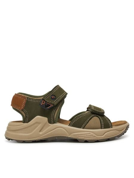 Primigi Sandały 7897200 M Khaki. Brązowe sandały chłopięce Primigi, z nubiku, bez zapięcia. Za 249.99 zł.