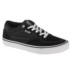 Buty Vans Rowan Pro VN0A4TZCY28 czarne. Czarne trampki męskie bez wzorów, z gumy, bez zapięcia. Za 364.14 zł.